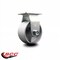 Service Caster 4'' Semi Steel Cast Iron Wheel Rigid Caster with Bronze Bearing SCC-20R420-SSBZ - alternate 5